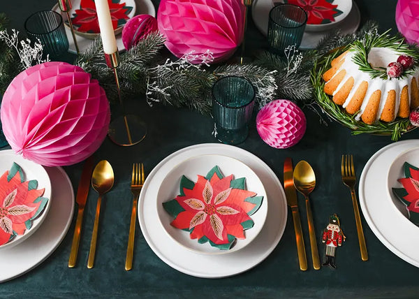 Servietten Stern Blume