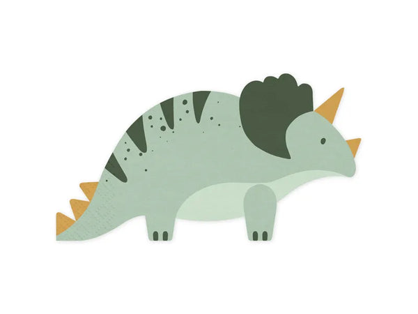 Servietten Triceratops