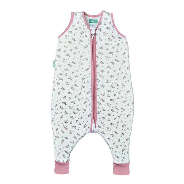 Schlafsack mit Füßen- Bloom Pink - TOG 0.5