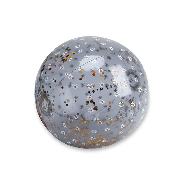 Wasserball | Gänseblümchen | Glitzer | 51cm