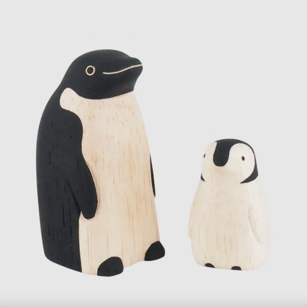T-LAB Hölzerner Eltern-Pinguin | Oyako