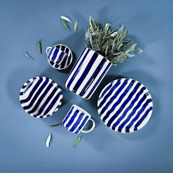 Teller Stripes - mare blue