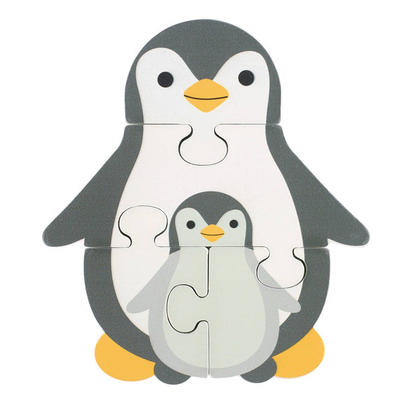 Holzpuzzle Pinguine