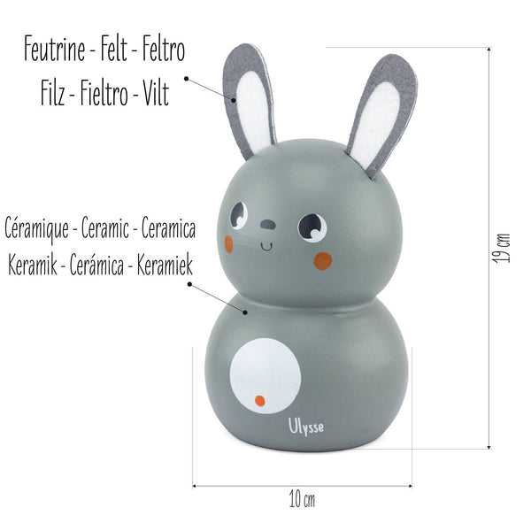 Spardose Hase