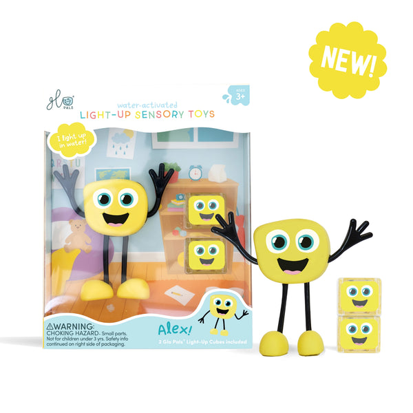 GLO PALS Alex Character Yellow