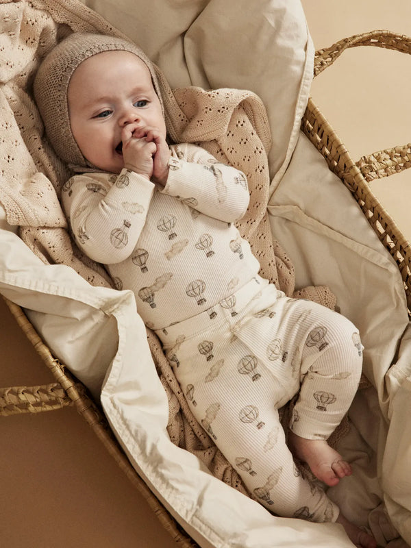 Baby Slim Rib LEGGINGS Ballon