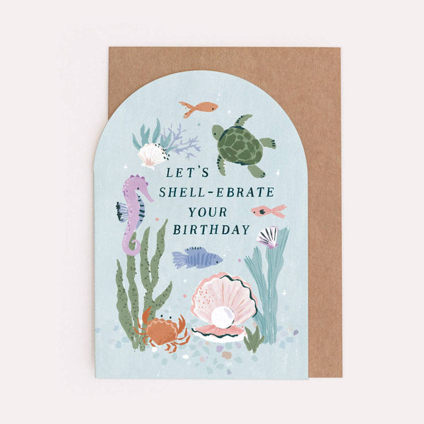 Geburtstagskarte Under The Sea | Geburtstagskarten für Kinder | Kinder