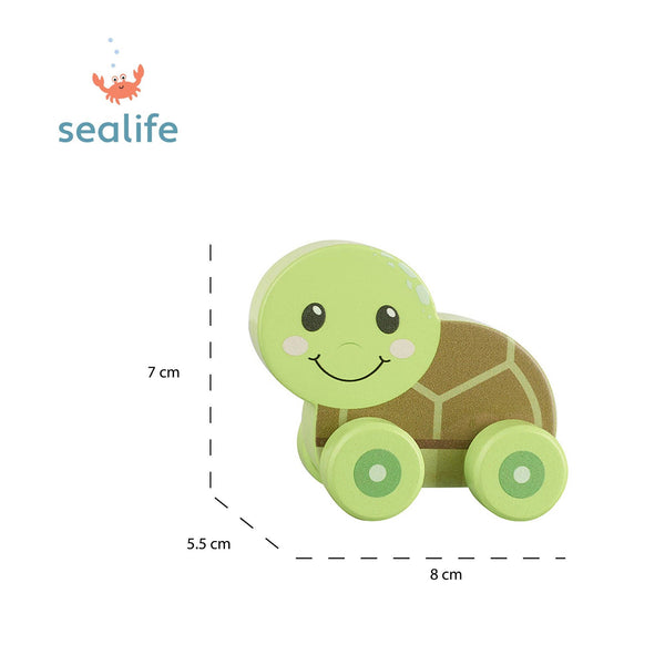 Turtle First Schiebespielzeug aus Holz