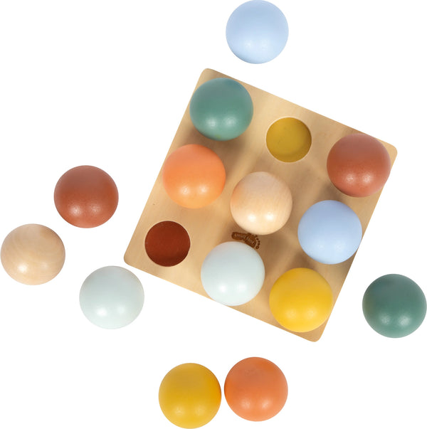 Montessori Sortierspiel mit Kugeln | Motorik| Holz