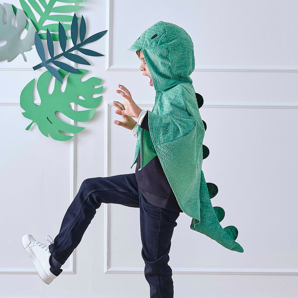 Grüner Dinosaurier Kostümumhang