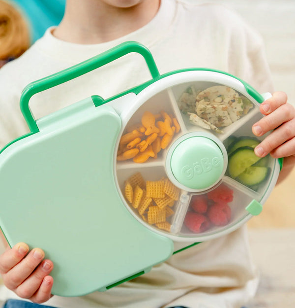 GoBe - 2in1 Lunchbox & Snack Spinner Sticker Edition