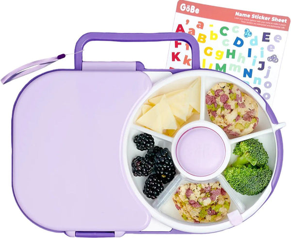 GoBe - 2in1 Lunchbox & Snack Spinner Sticker Edition