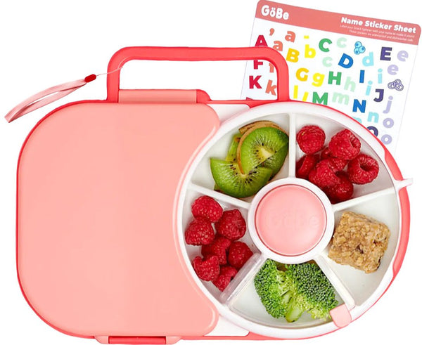GoBe - 2in1 Lunchbox & Snack Spinner Sticker Edition