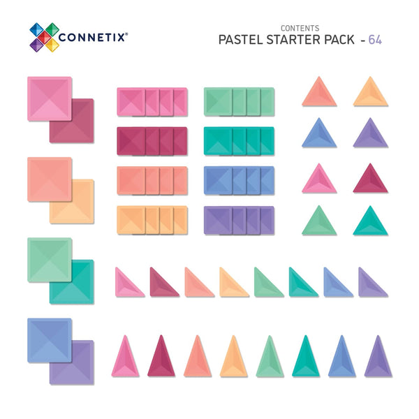 Connetix Pastel Starter Pack