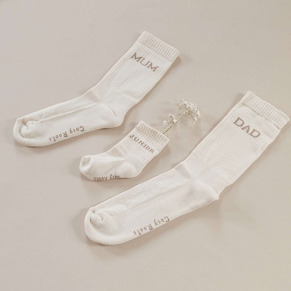 Organic Socks - JUNIOR - Sand