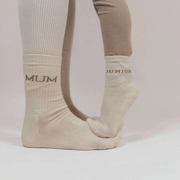 Organic Socks - JUNIOR - Sand