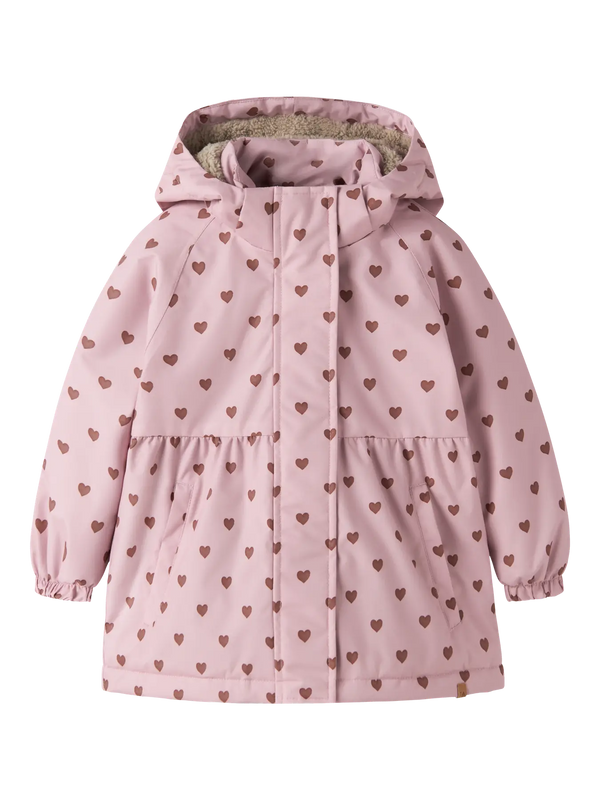 NMFLASNOW05 JKT AOP FO LIL