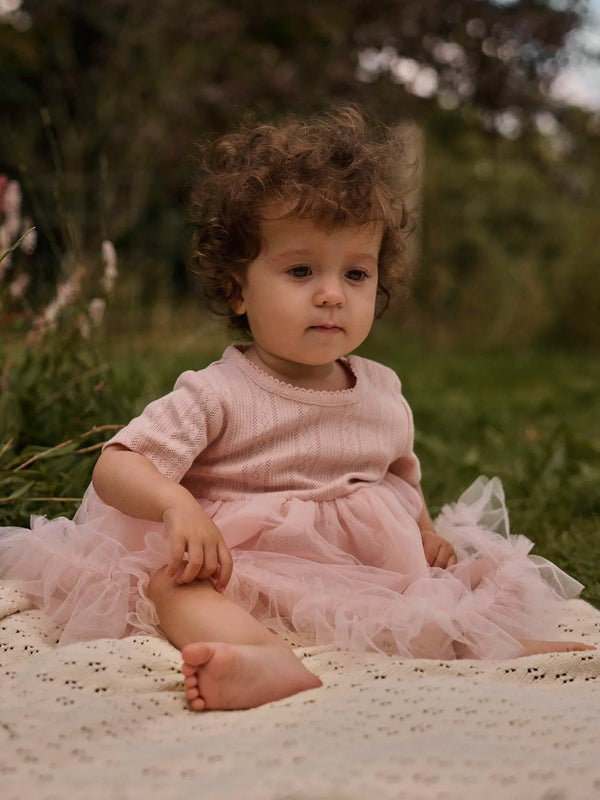 NBFFANELLA SS BODY TULLE DRESS LIL