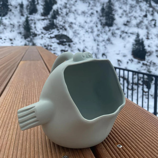 Scrunch - Schaufel-& Gießkanne Fisch aus Silikon