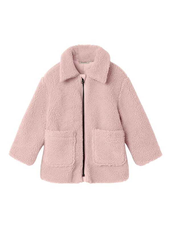 NMNNALO LONG SHERPA JKT SOLID LIL