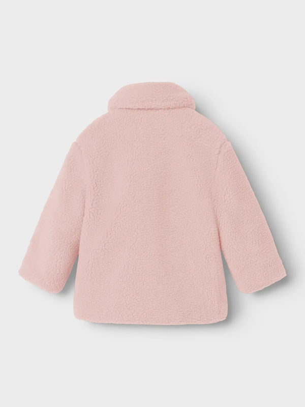 NMNNALO LONG SHERPA JKT SOLID LIL