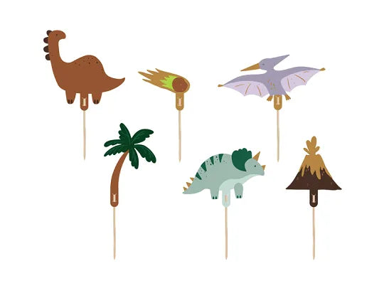 Caketopper Dinosaurier, 8-12 cm