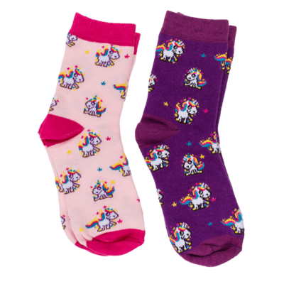 Magische Kindersocken Einhorn