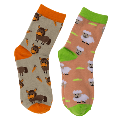 Magische Kindersocken Bauernhof