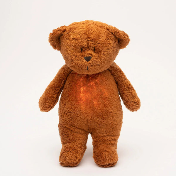 MOONIE Teddybär | Einschlafhilfe | Caramel