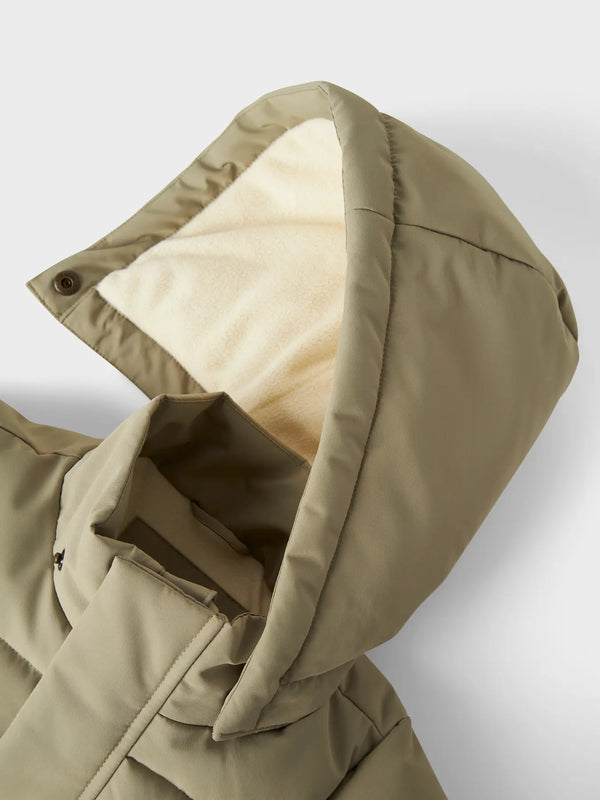 NMMLAMEDOW03 PUFFER LONG JKT FO LIL