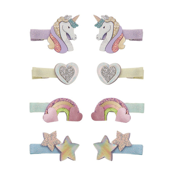 Mimi & Lula DREAMY UNICORN Haarspangen MINI CLIPS