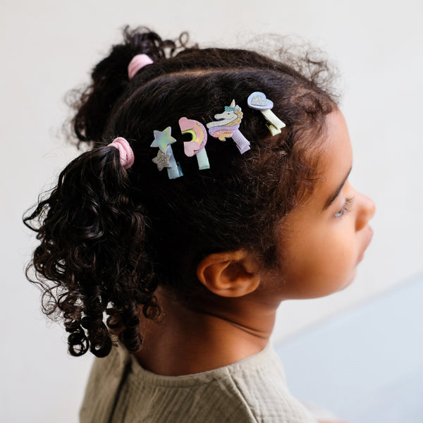 Mimi & Lula DREAMY UNICORN Haarspangen MINI CLIPS