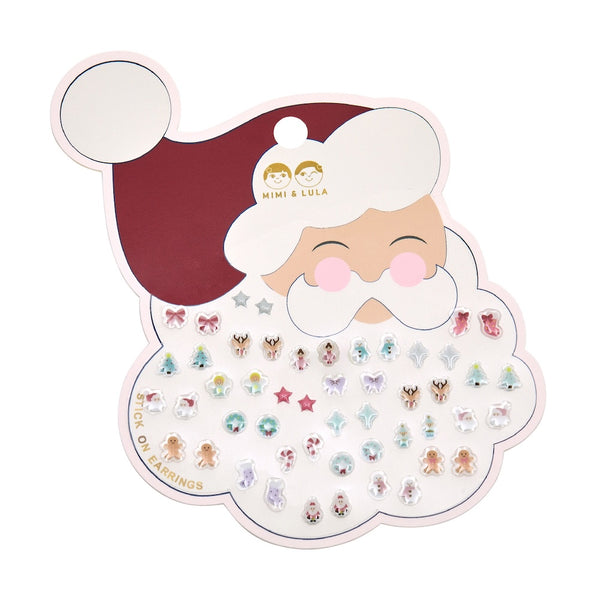 Mimi & Lula | Ohrringe zum Aufkleben | Santa