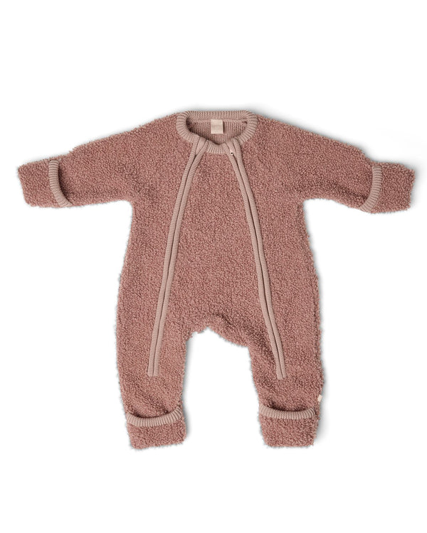 Wollwalk boclé merino Wolle | rose