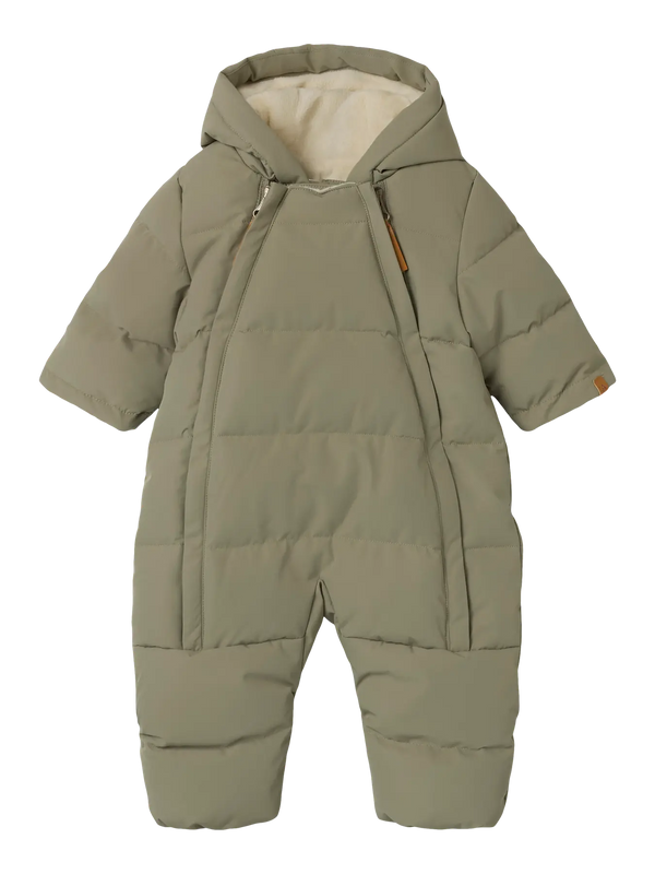 NBMLAMEDOW03 PUFFER SNOWSUIT FO LIL