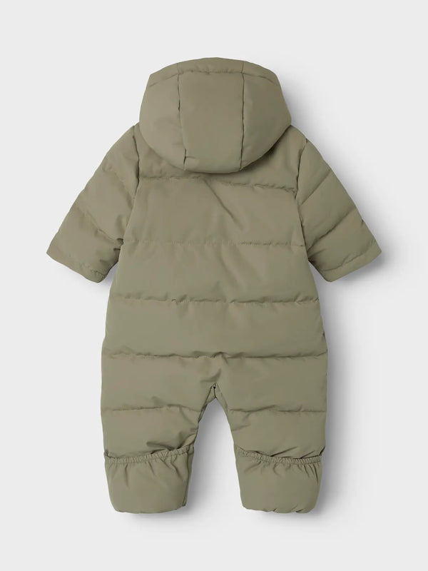 NBMLAMEDOW03 PUFFER SNOWSUIT FO LIL