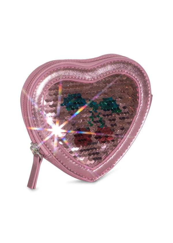 TUT HEART SEQUIN WALLET - Geldbeutel