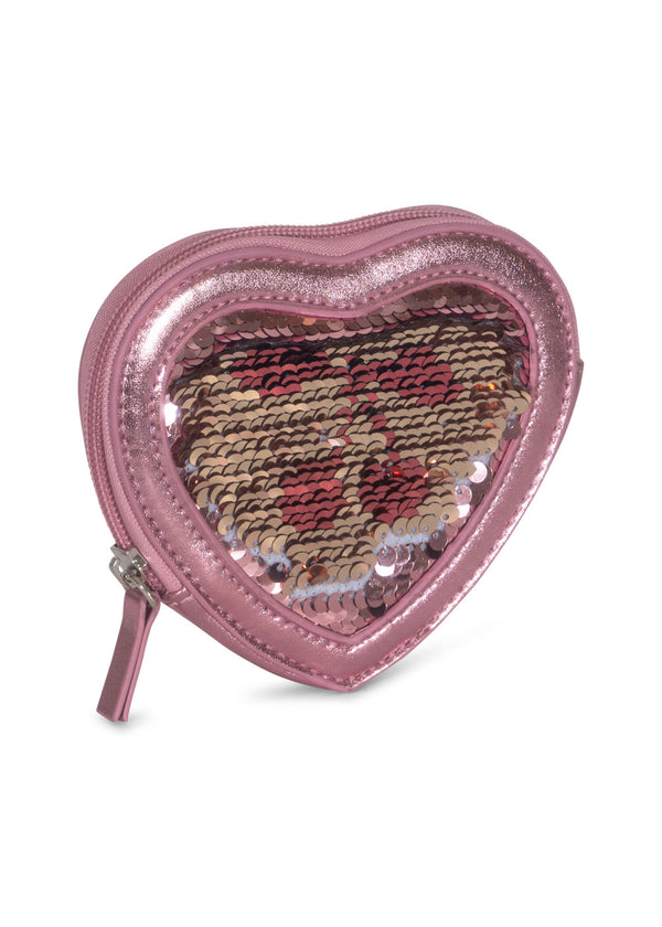 TUT HEART SEQUIN WALLET - Geldbeutel