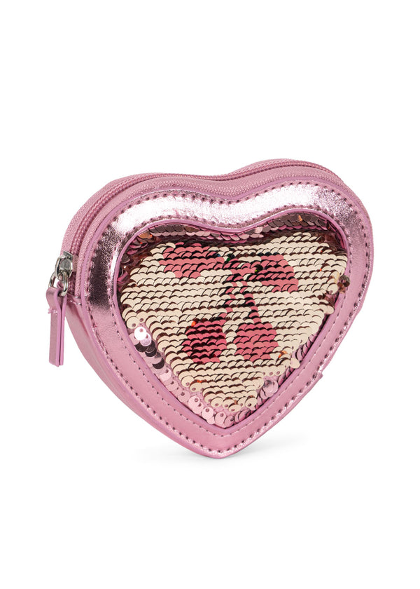 TUT HEART SEQUIN WALLET - Geldbeutel