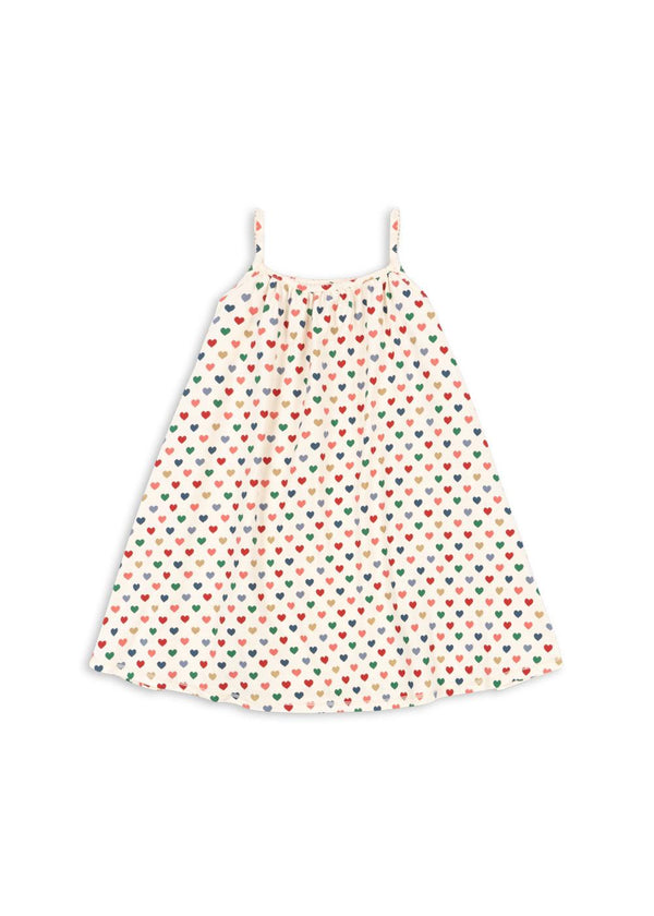BASIC STRAP DRESS - COEUR COLORÉ