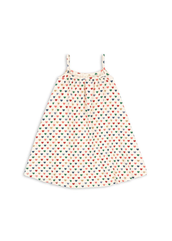 BASIC STRAP DRESS - COEUR COLORÉ