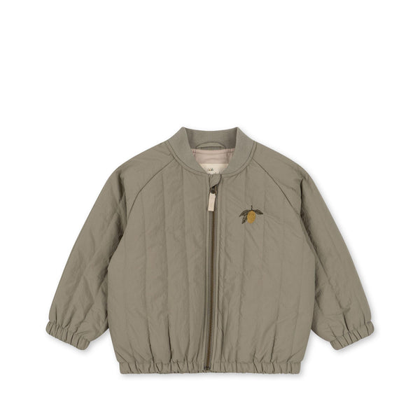JUNO BOMBER JACKET - Lemon