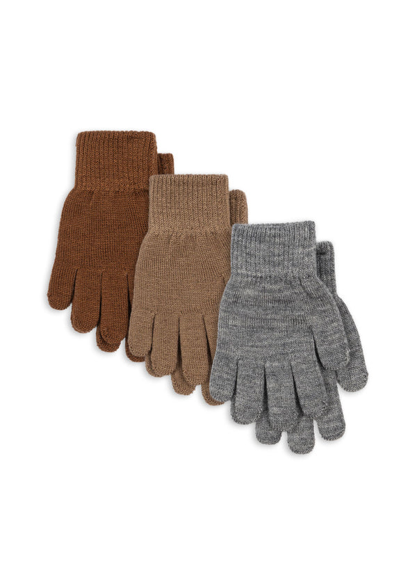 3er Set Handschuhe