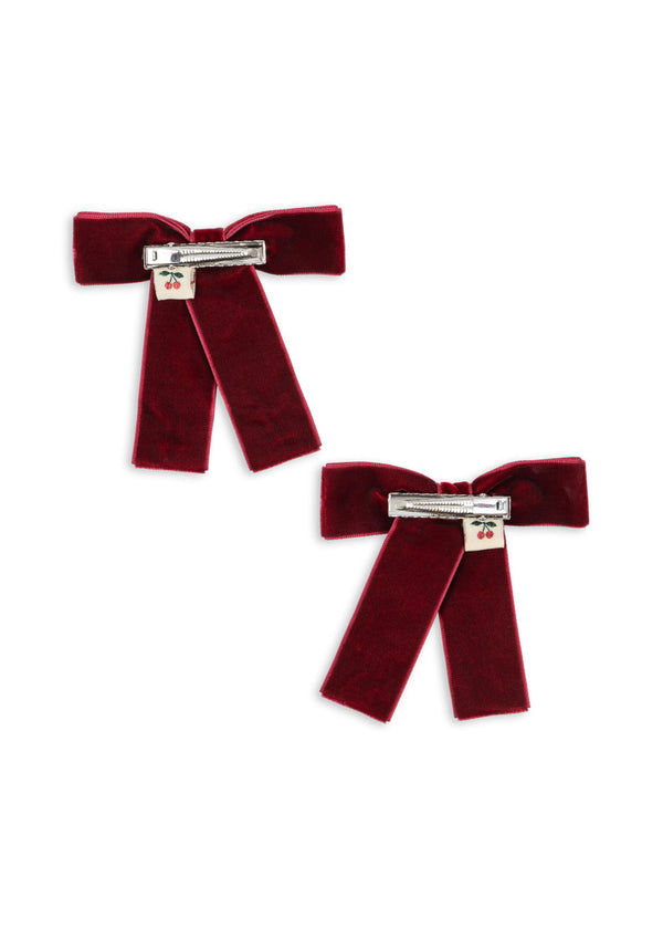 JULIETTE BOW HAIR CLIP 2er Set