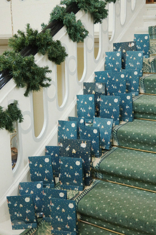 Adventskalender Konges Sloejd blau - 24 teilig
