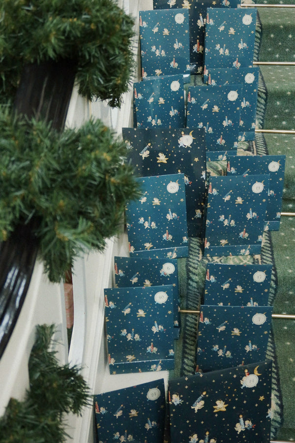 Adventskalender Konges Sloejd blau - 24 teilig