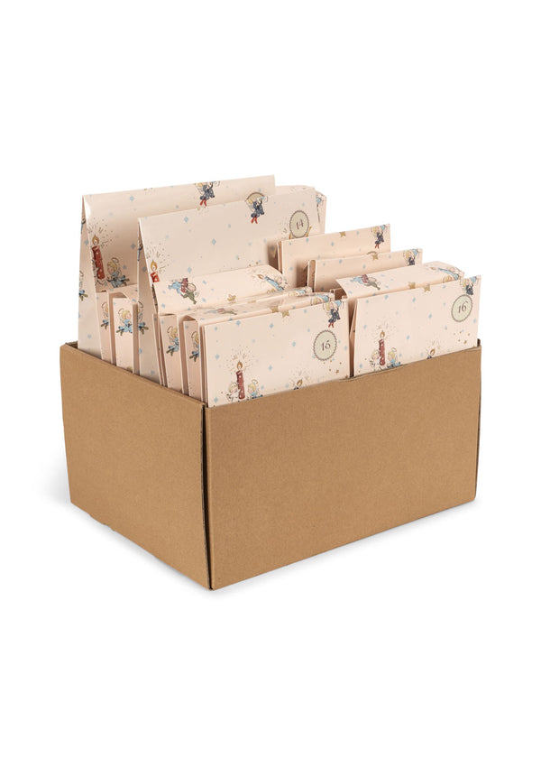 Adventskalender Konges Sloejd beige - 24 teilig