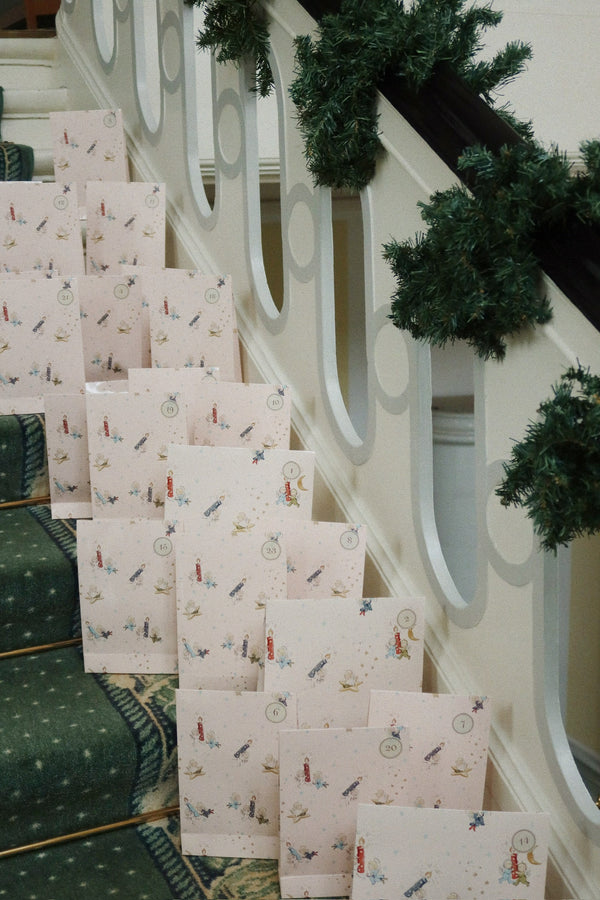 Adventskalender Konges Sloejd beige - 24 teilig