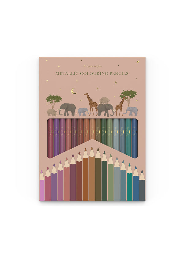 METALLIC COLORING PENCILS