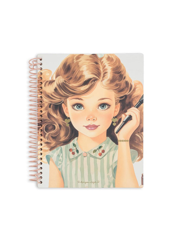 GLAM ME UP STICKER BOOK - Schminkbuch